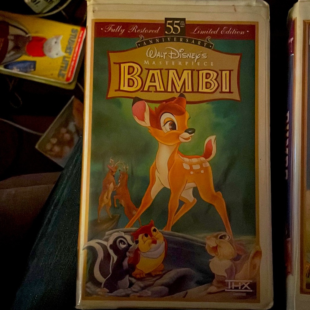 Classic Disney VHS tapes